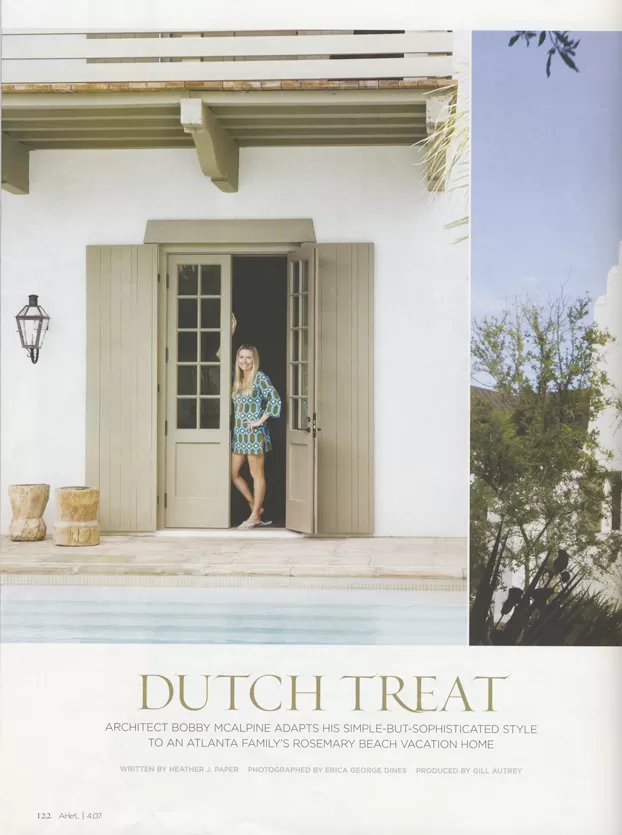 McAlpine Media: Dutch Treat Article