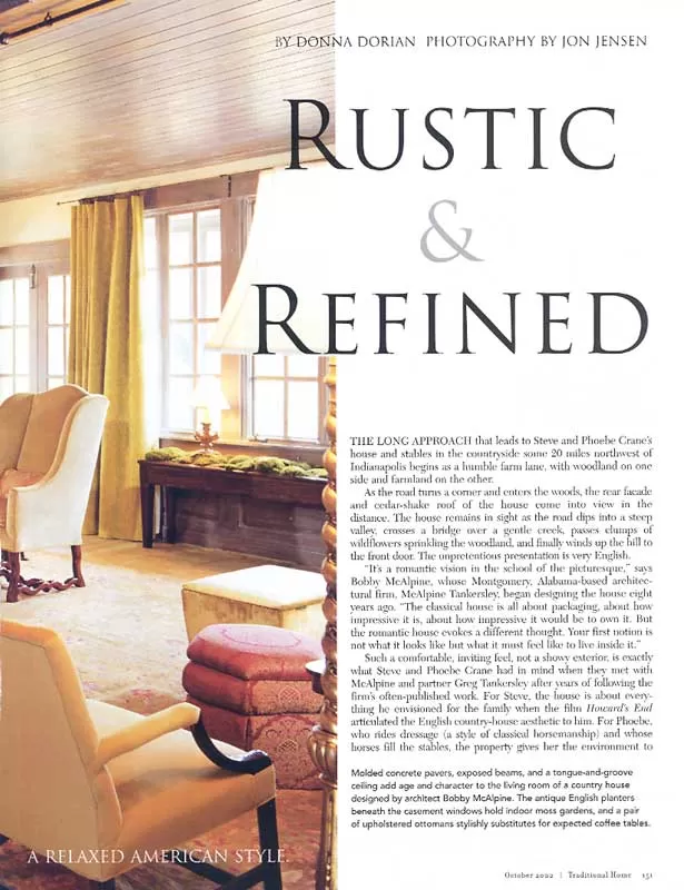 McAlpine Media: Rustic Refined Article