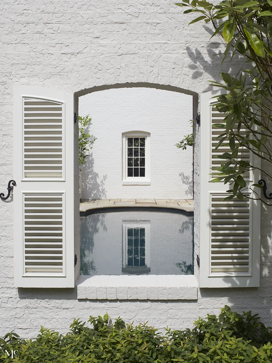 white wall windows