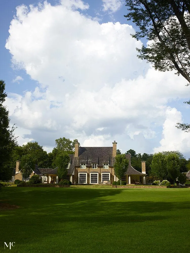 A large colonial-style home