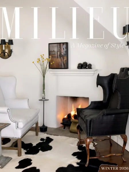 Cover of Milieu Magazine, Winter 2026