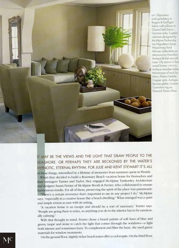 McAlpine Media: Beach Glow Article